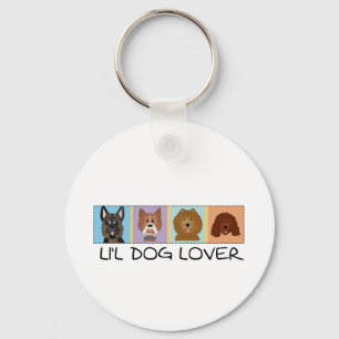 Little Dog Lover Tshirts and Gifts Key Ring