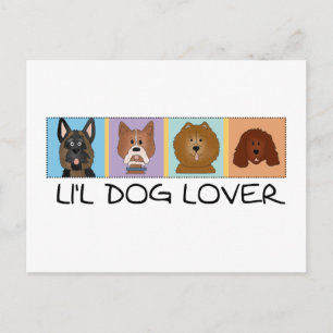 Little Dog Lover Tshirts and Gifts Postcard