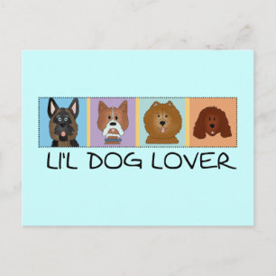 Little Dog Lover Tshirts and Gifts Postcard