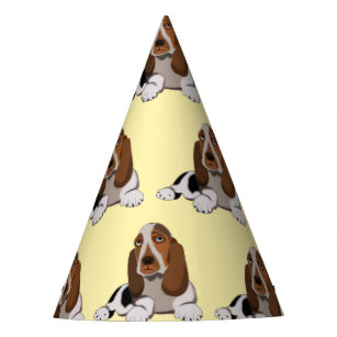 Little Dog Paper Party Hat - Customisable