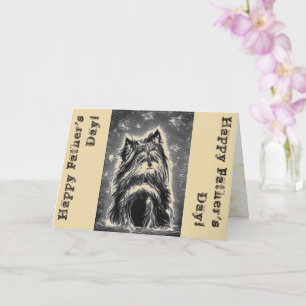 Little Doggy in blue Card