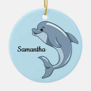 Little Dolphin Design Ornament