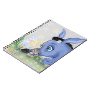 Little Donkey and Daisy - Cute Notebook