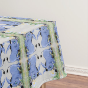 Little Donkey and Daisy - Sweet Tablecloth