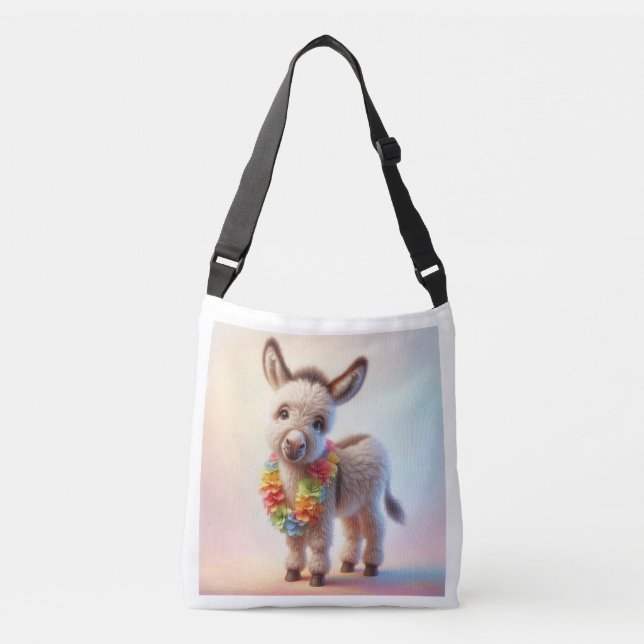 Little Donkey Image Tote (Front)