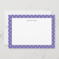 Little Dots Periwinkle Blue Personalised
