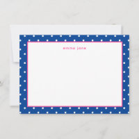Little Dots Pink and Blue Personalised