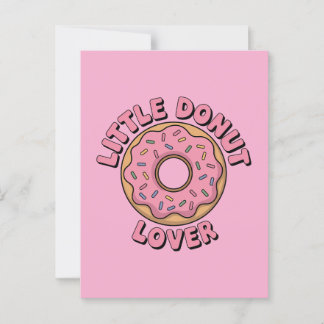 Little Doughnut Lover | Kids Postcard