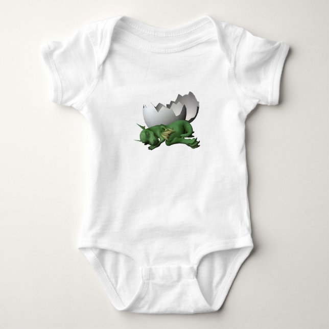 Little Dragon Baby Bodysuit (Front)