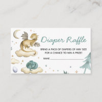 Little Dragon Baby Shower Diaper Raffle