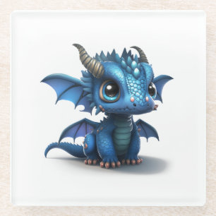 Little Dragon Glass Coaster