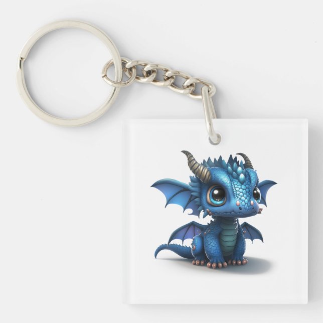 Little Dragon Key Ring (Front)