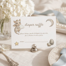 Little Dragon Magical Baby Shower Diaper Raffle
