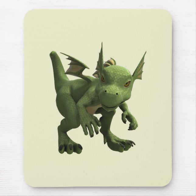 Little Dragon Mouse Mat (Front)