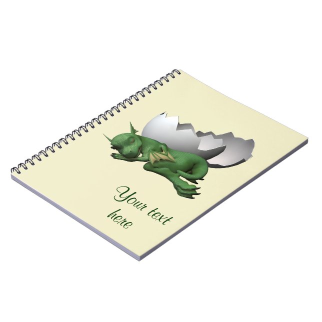 Little Dragon Notebook (Left Side)