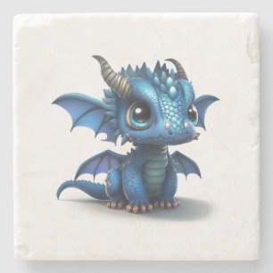 Little Dragon Stone Coaster