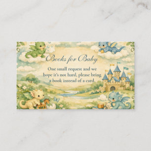 Little Dragon Storybook Books for Baby Enclosure Card