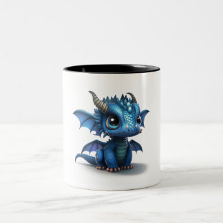 Little Dragon Two-Tone Coffee Mug