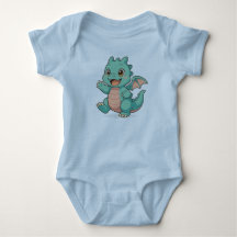 Little Dragon's Charm Baby Bodysuit