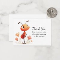 Little Dreamer Ant in Bloom Thank You
