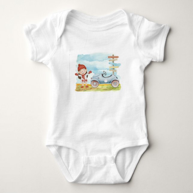 Little dreamer baby bodysuit (Front)