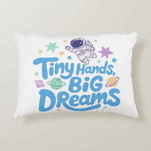 Little Dreamer Encouragement for Growing Kids Decorative Cushion