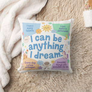 Little Dreamer Encouragement for Growing Minds Cushion