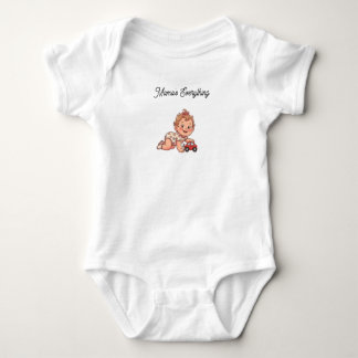Little Driver Baby Bodysuit