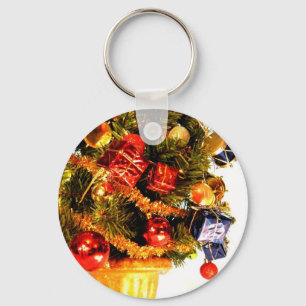 Little Drum Tree I Key Ring