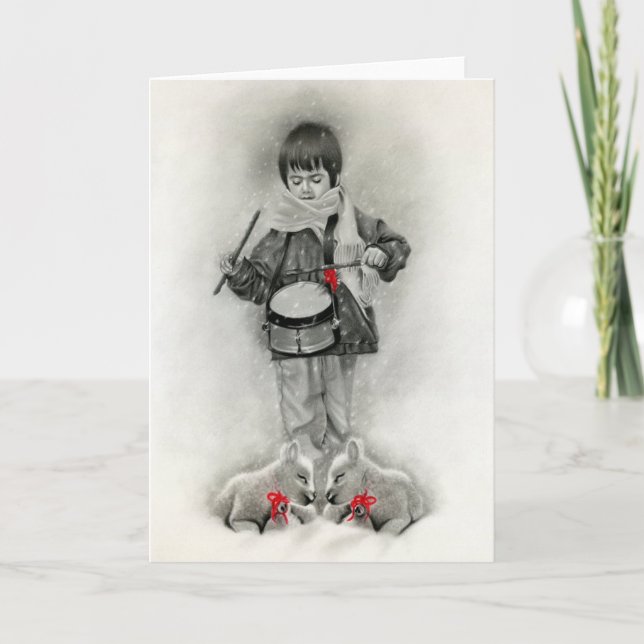 Little drummer boy Card (Front)