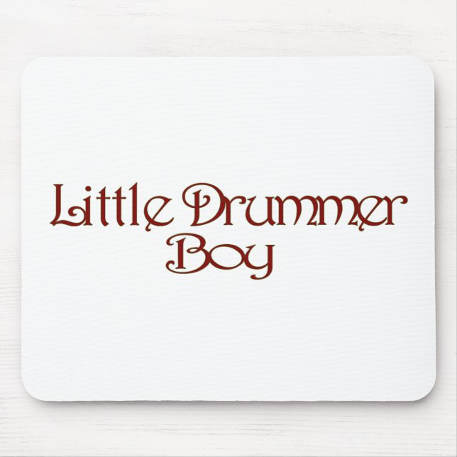 Little Drummer Boy Mouse Mat (Front)