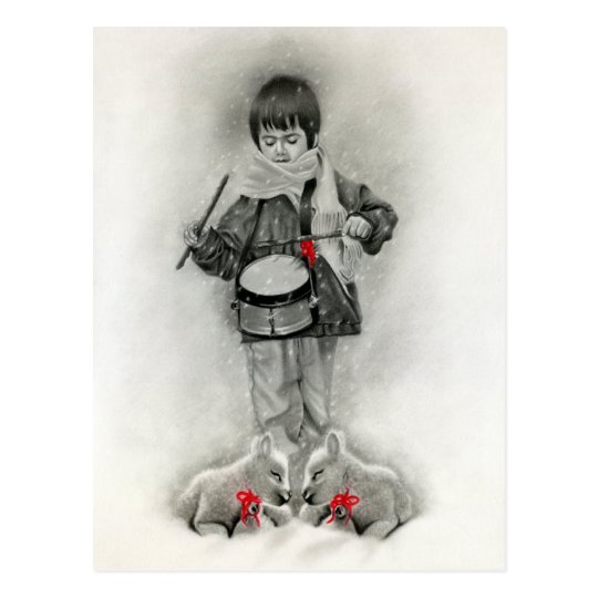 Little Drummer Boy Postcard