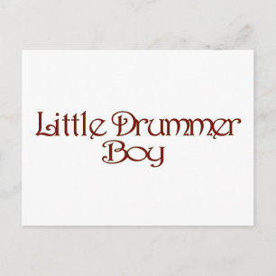 Little Drummer Boy Postcard