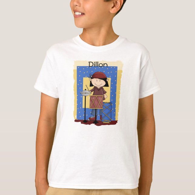 Little Drummer Kid's T-Shirts (Front)