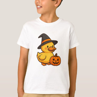 Little Duck in Halloween World Boys’T-shirts T-Shirt