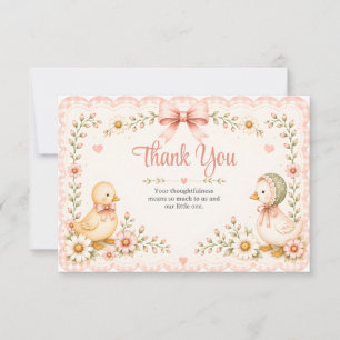 Little Duckling Dreams Thank You Card