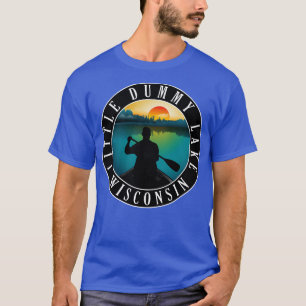 Little Dummy Lake Wisconsin Canoeing T-Shirt
