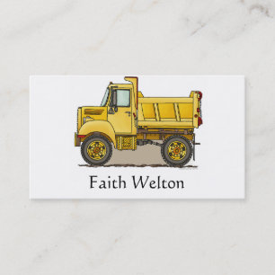 Little Dump Truck Business Card