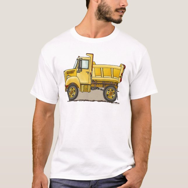Little Dump Truck Mens T-Shirt (Front)