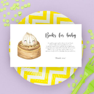Little dumpling - books for baby enclosure card