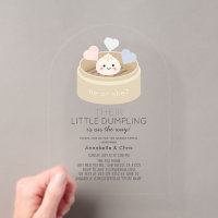 Little Dumpling Chinese Steamer Gender Reveal