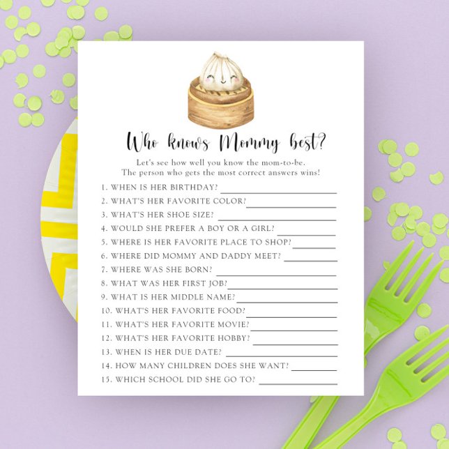 Little Dumpling Who knows mummy best (Creator Uploaded)