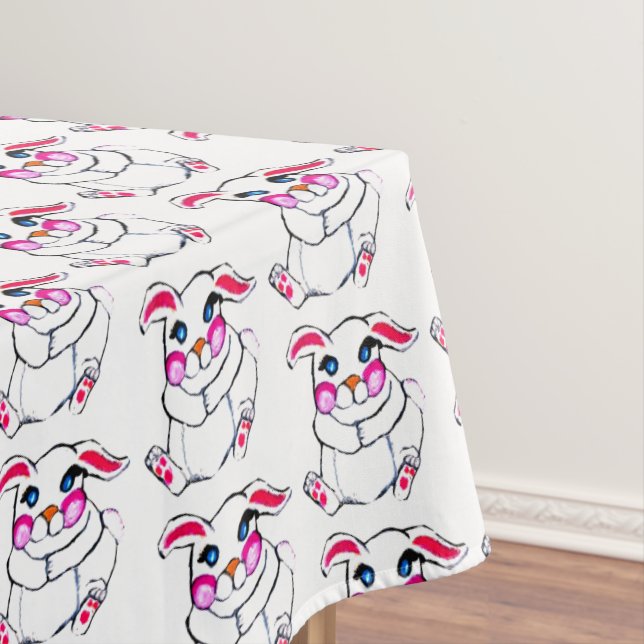 LITTLE EASTER BUNNY TABLECLOTH (In Situ)