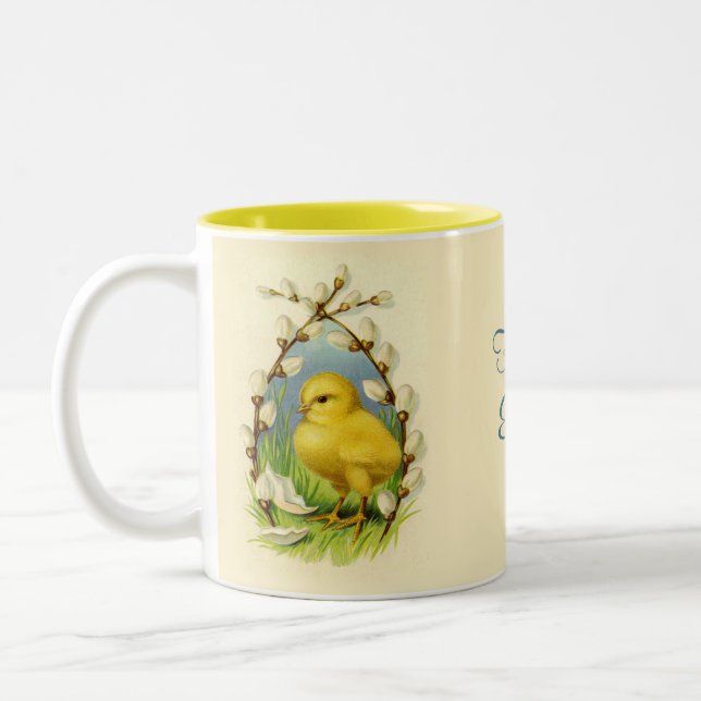 Little Easter Chick Travel Mug (Left)