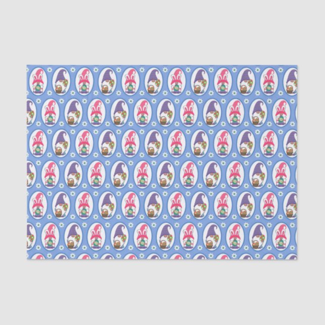 Little Easter Gnomes Tissue Paper (Front)