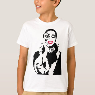 Little Edie Monsoon Drag Queen Race Graphic T-Shirt
