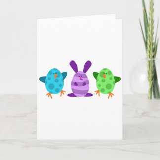 Little Egg Critters Holiday Card