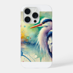 Little Egret 190924AREF125 - Watercolor iPhone 15 Pro Case