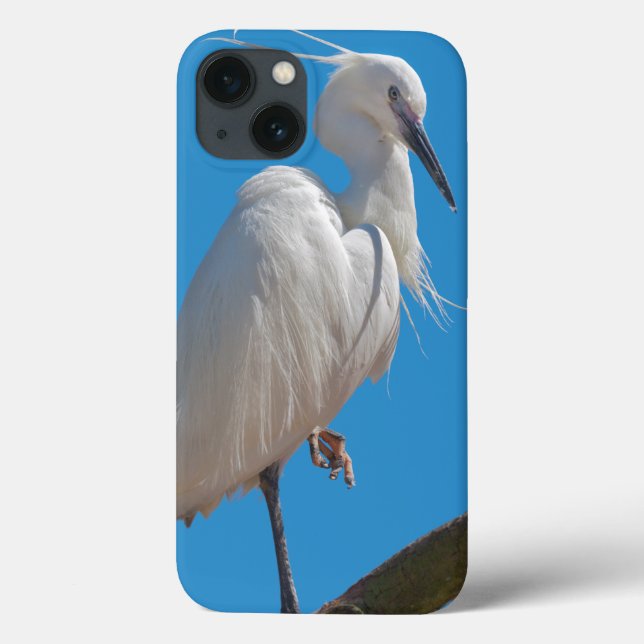 Little Egret iPad Case (Back)