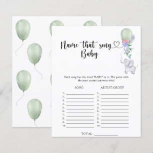 Little Elephant Name that Baby Song